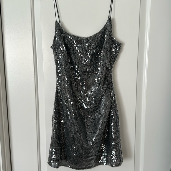 venus sequin detail party dress New Venus Sequin Detail Party Dress Size 4